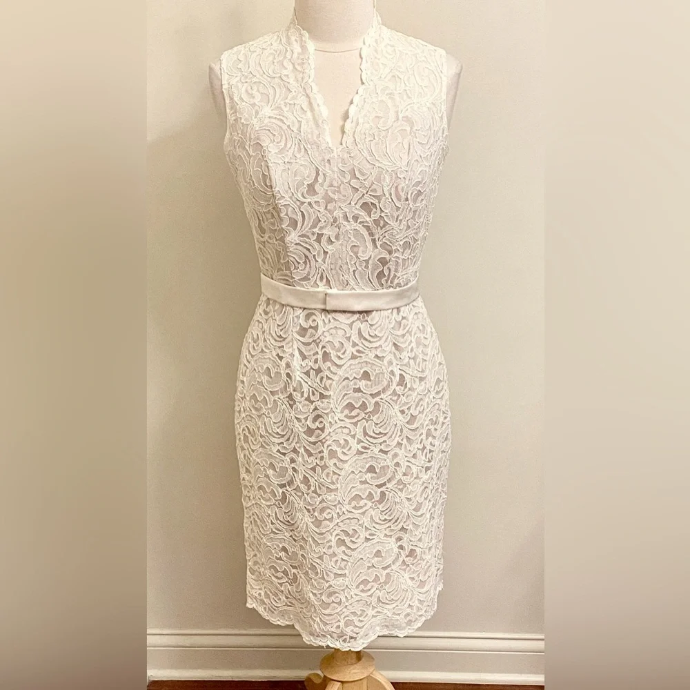 Dessy Collection | Dresses | Dessy Collection Vivian Diamond Cream Sz 8 Elegant Cocktail Lace Tan Satin Dress | Poshmark Dessy Collection | Dresses | Dessy Collection Vivian Diamond Cream Sz 8 Elegant Cocktail Lace Tan Satin Dress | Poshmark